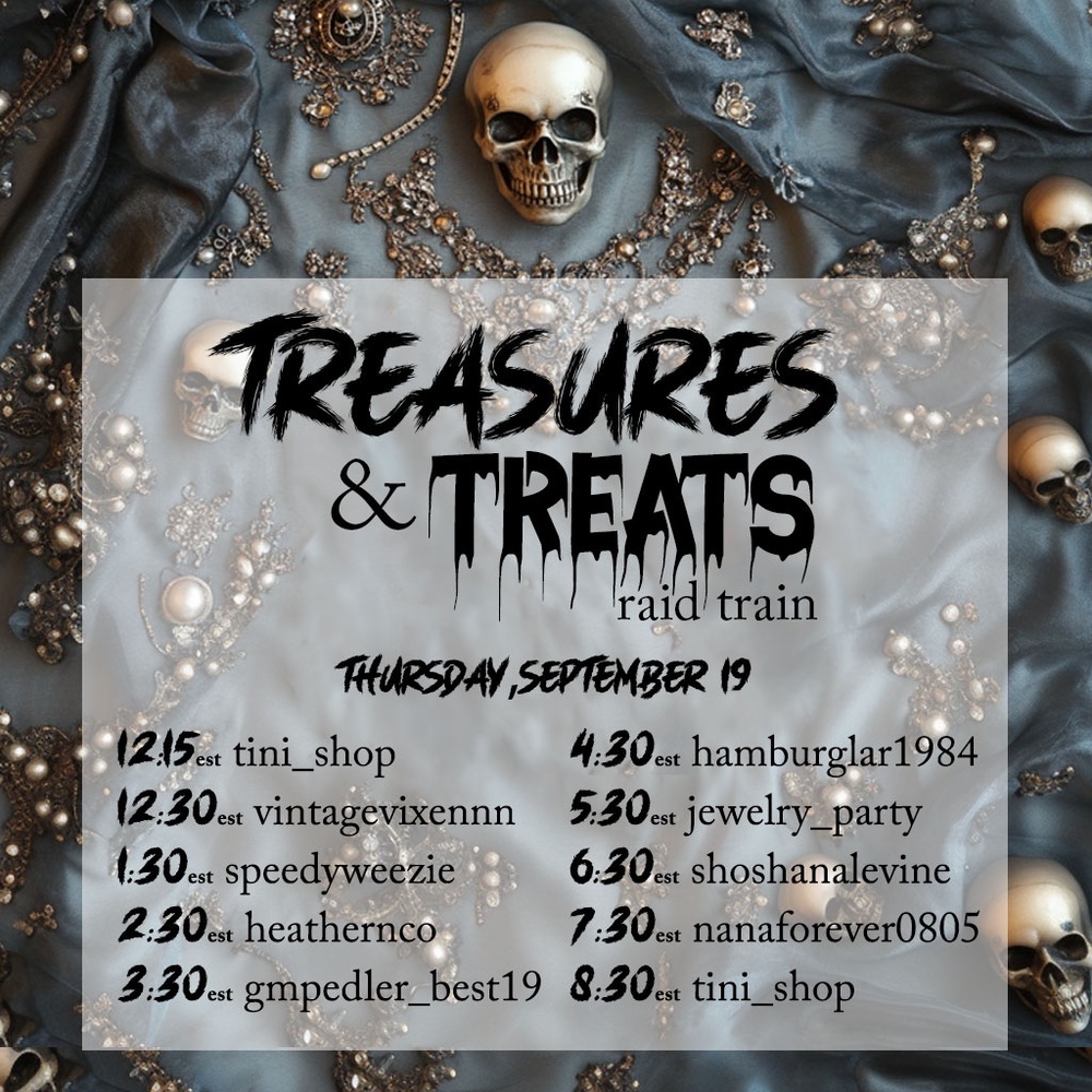 💀🖤Treasures & Treats Halloween Raid!🖤💀